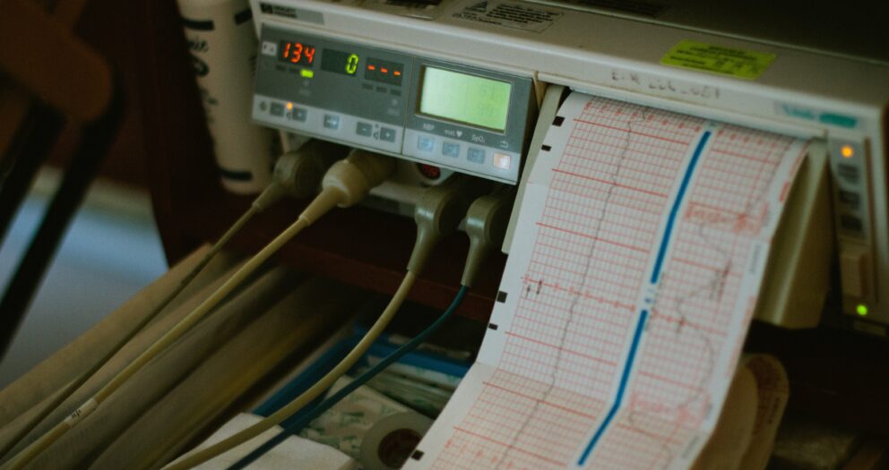 Emergency medical equipment include an ECG Machine