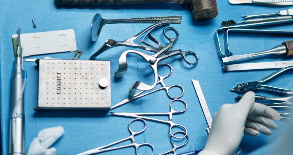 Variety of surgical unit equipment