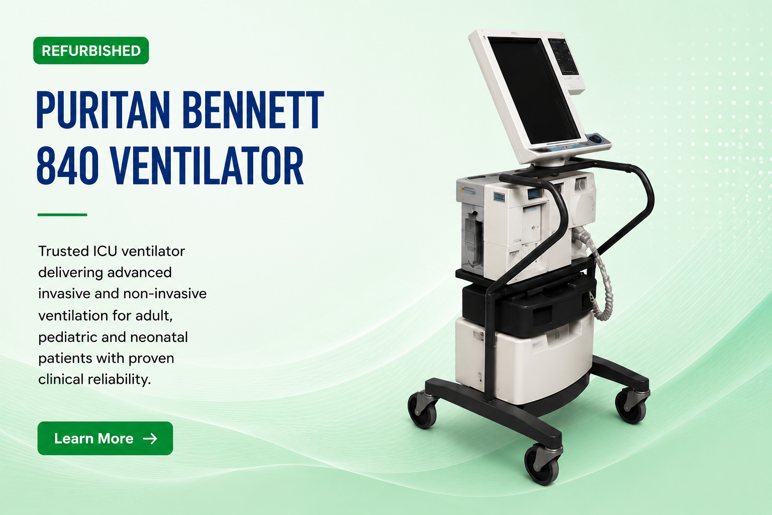 puritan bennett 840 ventilator(hp)