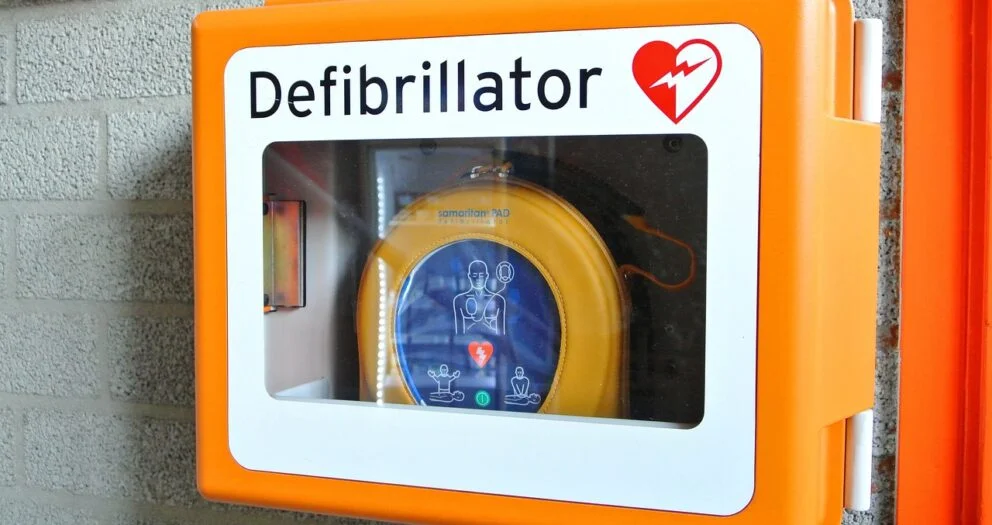 A defibrillator